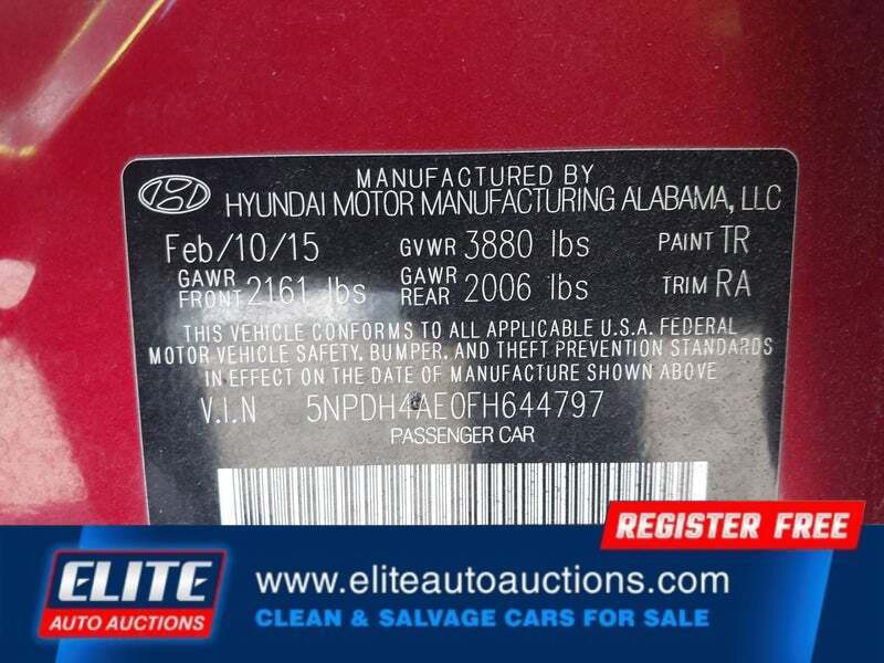 2015 Hyundai Elantra SE