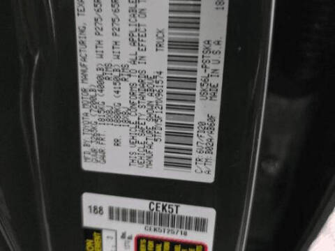 2021 Toyota Tundra SR5