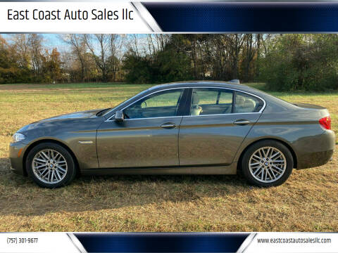 2014 BMW 5 Series for sale at East Coast Auto Sales llc in Virginia Beach VA