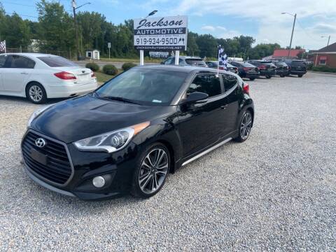 2016 Hyundai Veloster for sale at Jackson Automotive in Smithfield NC
