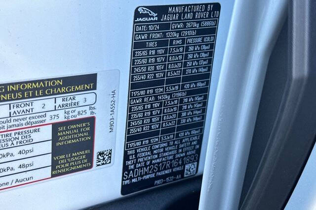 2024 Jaguar I-PACE EV400 R-Dynamic HSE