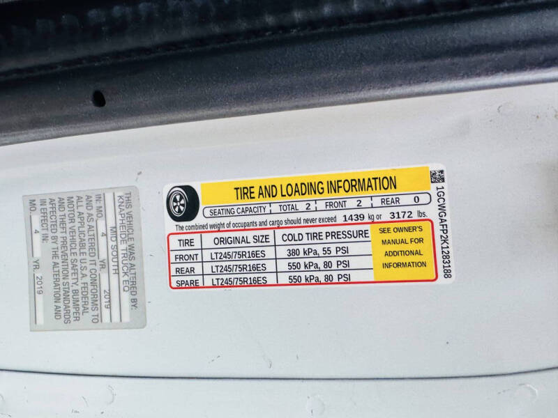 2019 Chevrolet Express 2500