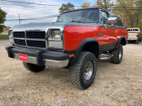 1992 Dodge Ramcharger for sale at Budget Auto in Newark OH