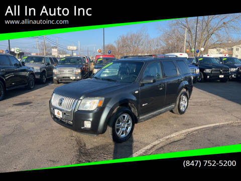 2008 Mercury Mariner for sale at All In Auto Inc in Palatine IL