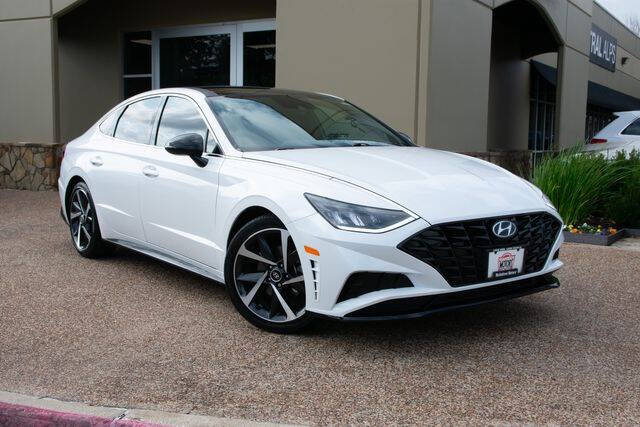 2021 Hyundai Sonata for sale at Mcandrew Motors in Arlington TX