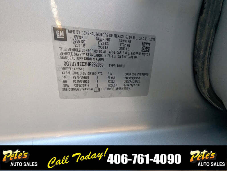 2017 GMC Sierra 1500