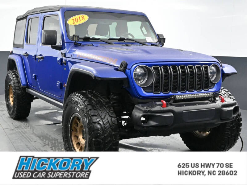 2018 Jeep Wrangler Unlimited for sale at Hickory Used Car Superstore in Hickory NC