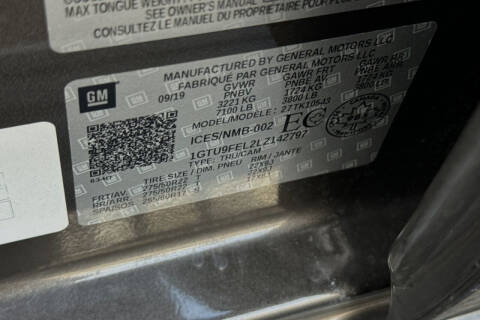 2020 GMC Sierra 1500