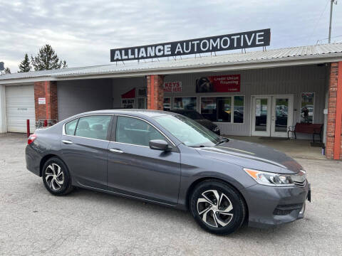 2016 Honda Accord for sale at Alliance Automotive in Saint Albans VT