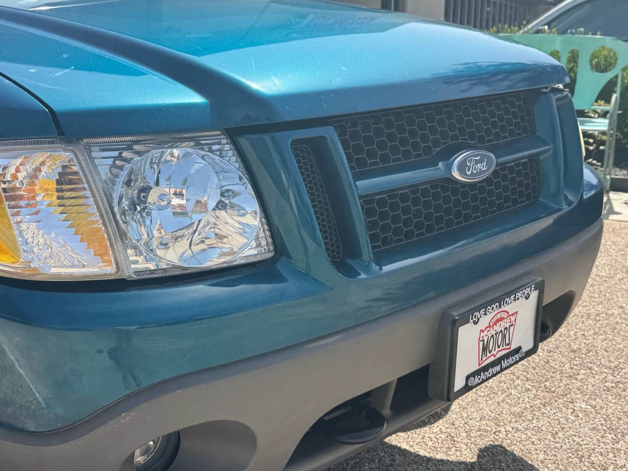 Blue 2001 Ford Explorer Sport Base 2WD 2dr SUV 2