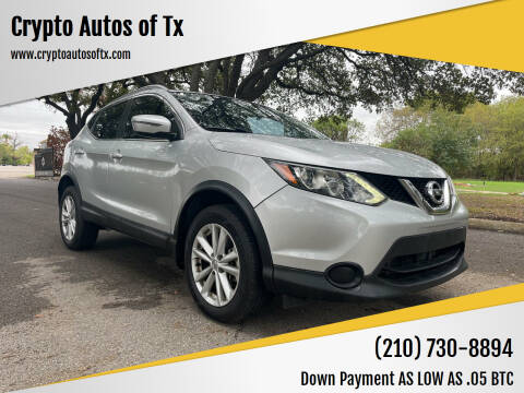 2017 Nissan Rogue Sport for sale at Crypto Autos of Tx in San Antonio TX