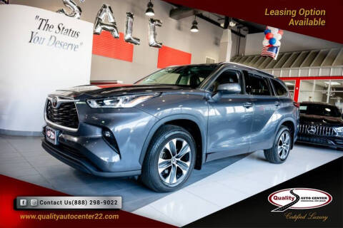 2021 Toyota Highlander for sale at Quality Auto Center in Springfield NJ