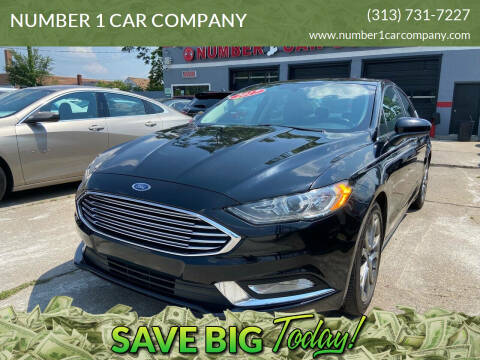 2017 Ford Fusion for sale at NUMBER 1 CAR COMPANY in Detroit MI