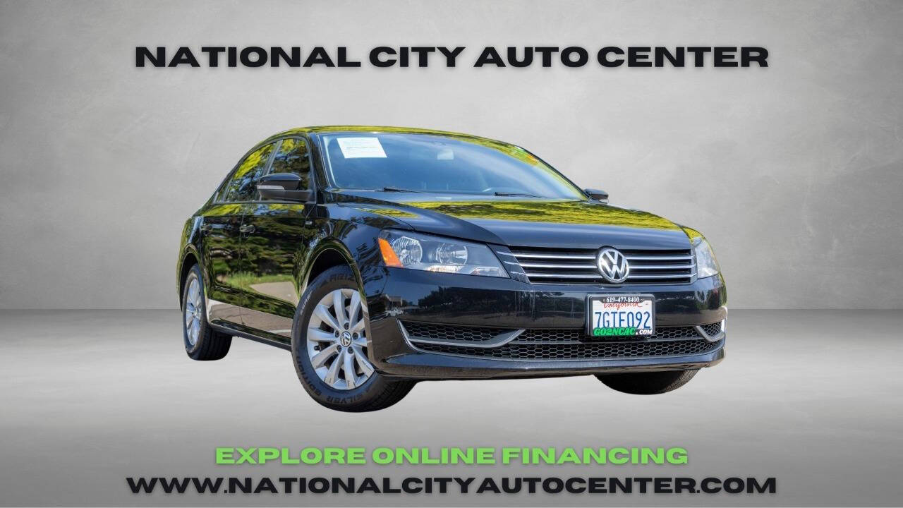 used 2014 Volkswagen Passat 1.8T S PZEV 4dr Sedan 6A