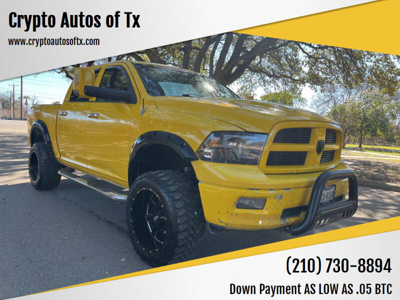 2009 Dodge Ram 1500 for sale at Crypto Autos Of Tx in San Antonio TX