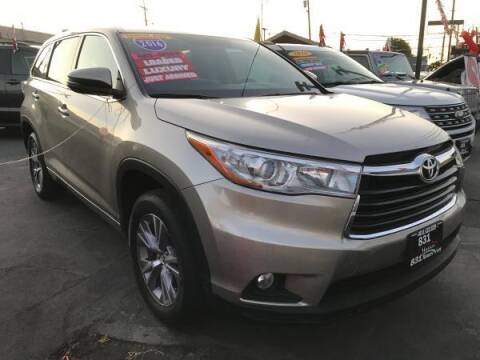 2016 Toyota Highlander for sale at 831 Motors in Freedom CA