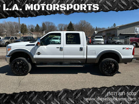 2011 Ford F-250 Super Duty for sale at L.A. MOTORSPORTS in Windom MN