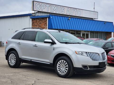 2015 Lincoln MKX for sale at Optimus Auto in Omaha NE