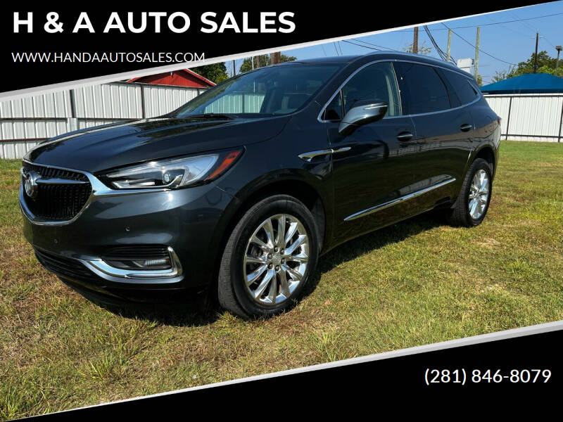 2020 Buick Enclave for sale at H & A AUTO SALES in Houston TX