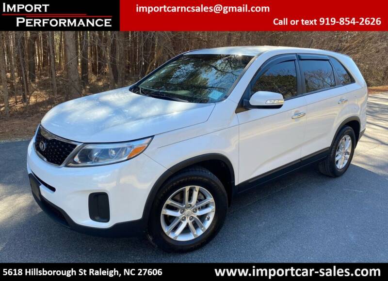 2015 Kia Sorento for sale at Import Performance Sales in Raleigh NC