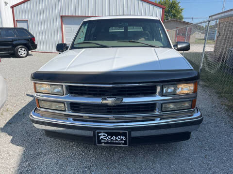 1999 Chevrolet Suburban for sale at Reser Motorsales, LLC in Urbana OH