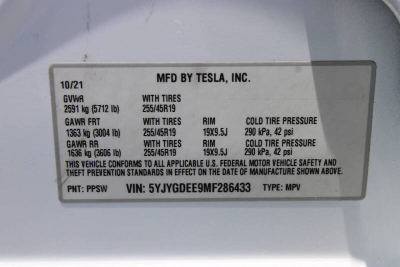 2021 Tesla Model Y Long Range