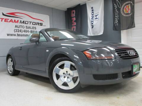 2001 Audi TT for sale at TEAM MOTORS LLC in East Dundee IL