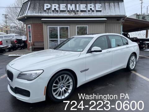 2015 BMW 7 Series for sale at Premiere Auto Sales in Washington PA
