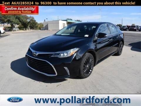 2018 Toyota Avalon for sale at South Plains Autoplex by RANDY BUCHANAN in Lubbock TX
