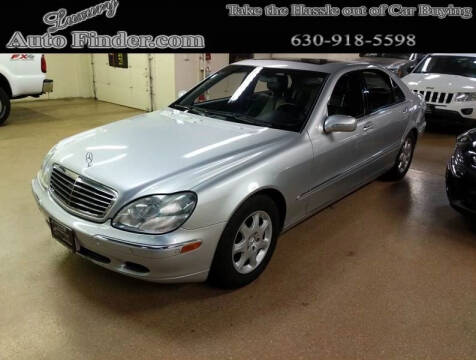 2001 Mercedes-Benz S-Class for sale at Luxury Auto Finder in Batavia IL