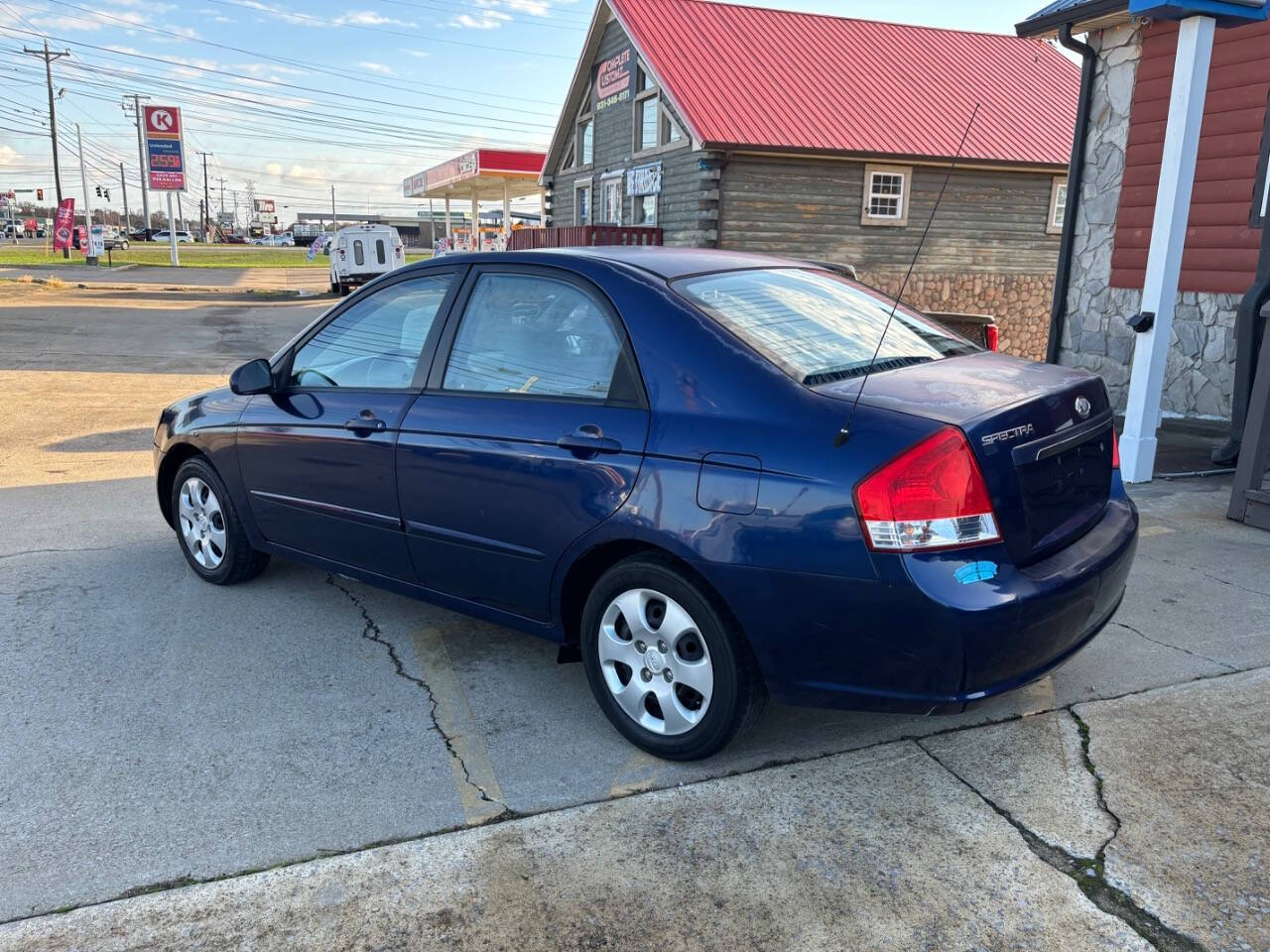 2008 Kia Spectra for sale at 5 Star Motorsports LLC in Clarksville, TN