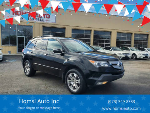 2009 Acura MDX for sale at Homsi Auto Inc in Kannapolis NC