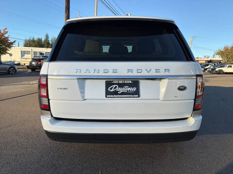 2016 Land Rover Range Rover HSE