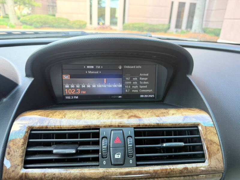 2009 BMW 6 Series 650i