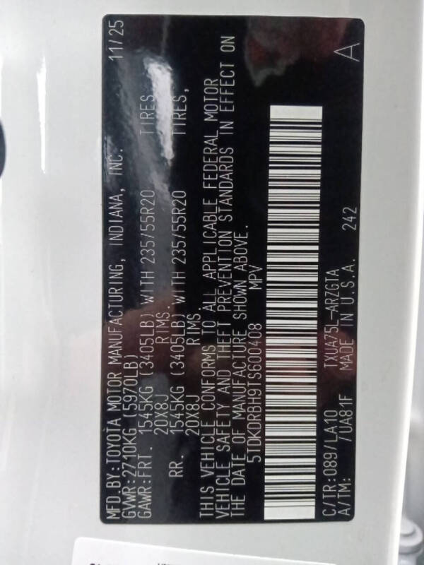 2026 Toyota Highlander Platinum