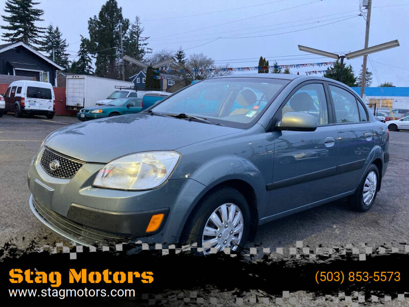 2007 Kia Rio for sale at Stag Motors in Portland OR