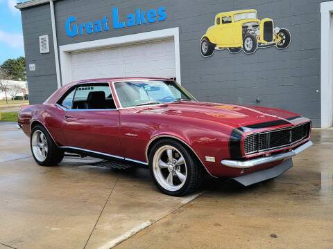 1968 Chevrolet Camaro for sale at Great Lakes Classic Cars & Detail Shop in Hilton NY