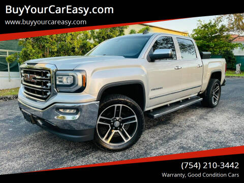 2016 GMC Sierra 1500 for sale at BuyYourCarEasyllc.com in Hollywood FL