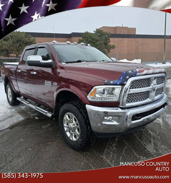 2017 RAM 2500 for sale at Mancuso Country Auto in Batavia NY