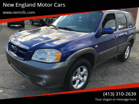 2006 Mazda Tribute for sale at New England Motor Cars in Springfield MA