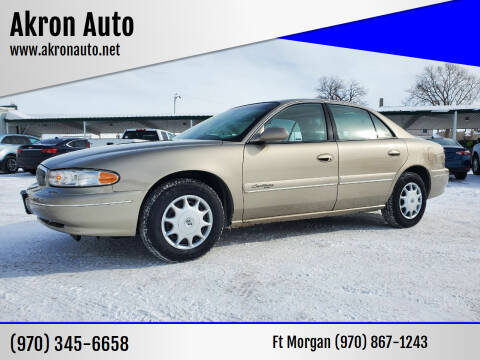 2001 Buick Century for sale at Akron Auto in Akron CO