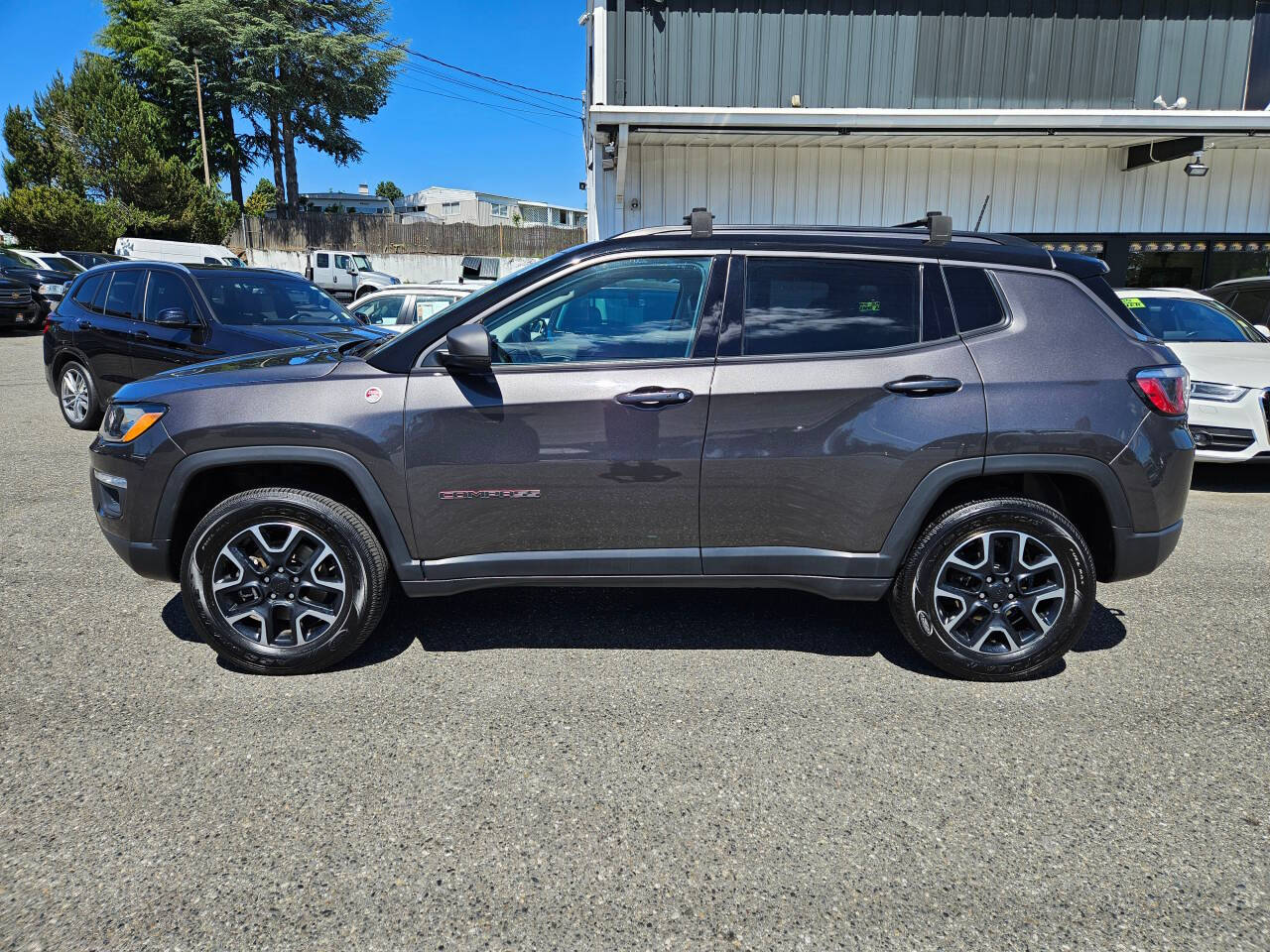 Gray 2019 Jeep Compass Trailhawk 4x4 Trailhawk 4dr SUV 2