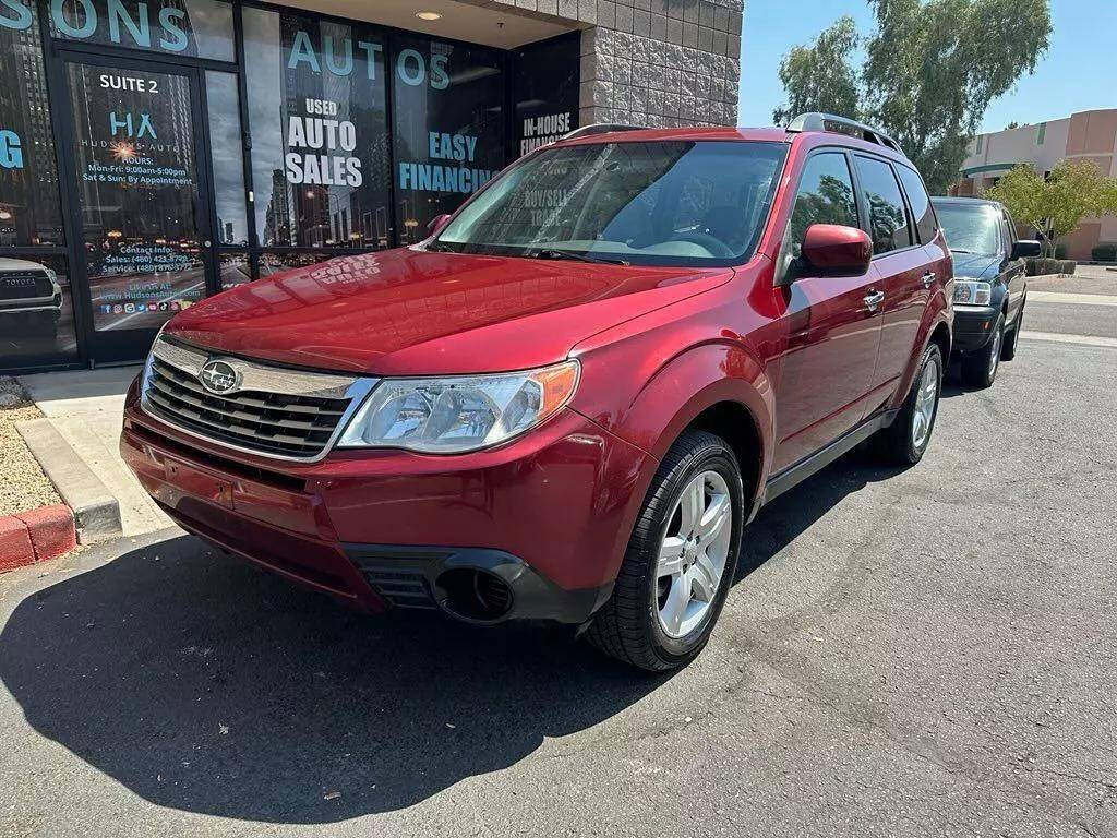 2010 Subaru Forester for sale at HUDSONS AUTOS in Gilbert, AZ