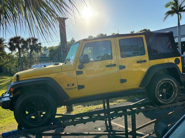 2008 Jeep Wrangler Unlimited for sale at Wheeler Dealer Florida in Fort Myers Beach, FL