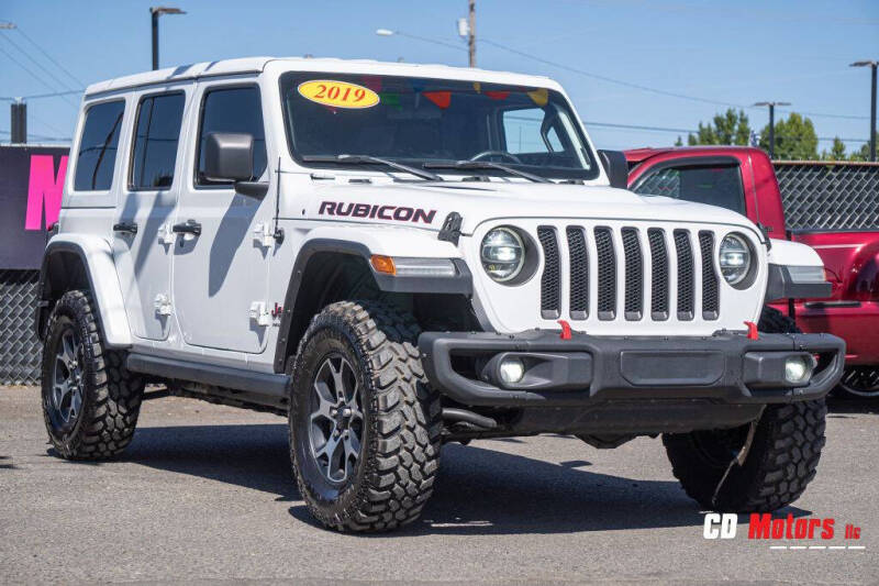 2019 Jeep Wrangler Unlimited for sale at CD MOTORS LLC in Brooks OR