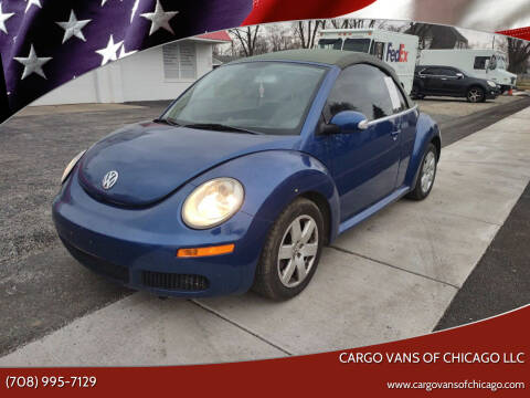 2007 Volkswagen New Beetle Convertible for sale at Cargo Vans of Chicago LLC in Bradley IL