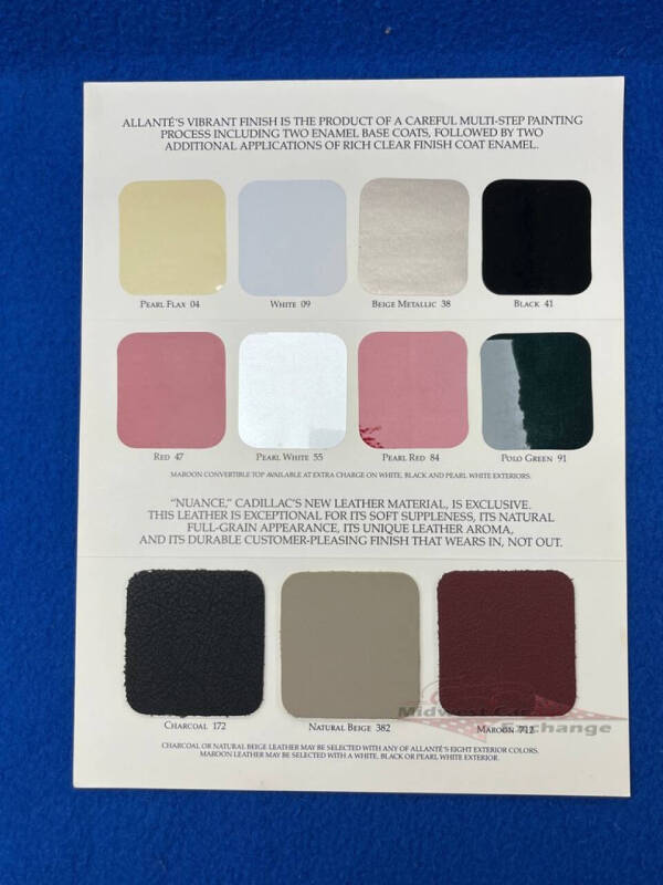 1993 Cadillac Allante