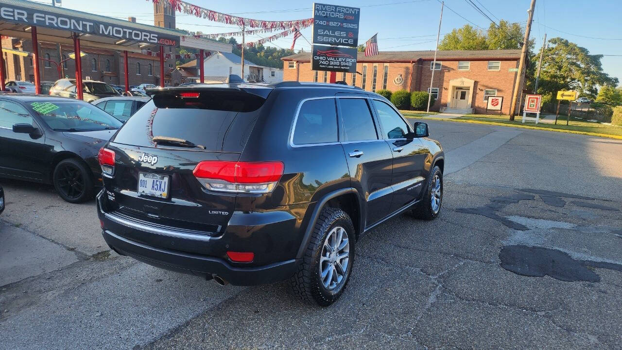 2014 Jeep Grand Cherokee for sale at River Front Motors in Bellaire, OH