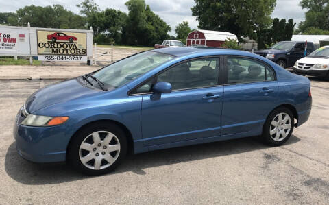 2008 Honda Civic for sale at Cordova Motors in Lawrence KS