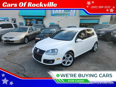 2009 Volkswagen GTI for sale at Cars Of Rockville in Rockville MD